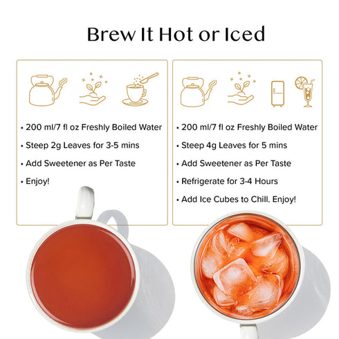 Vahdam Tea India's Original Masala Chai Tea Tin Gift Set